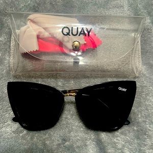 Quay Black Sunglasses